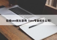 在线seo优化咨询（seo专业优化公司）